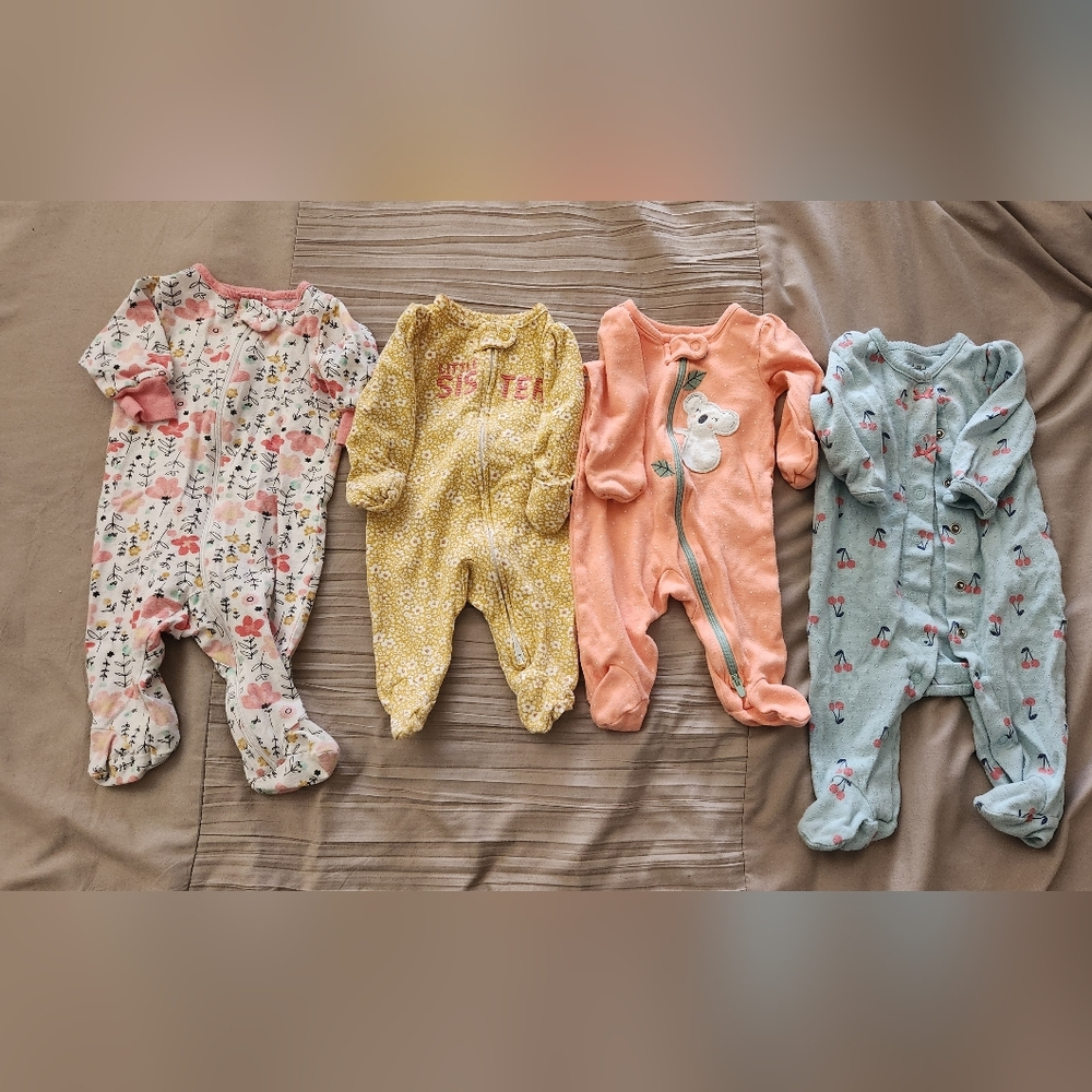 Newborn Girl Sleepers